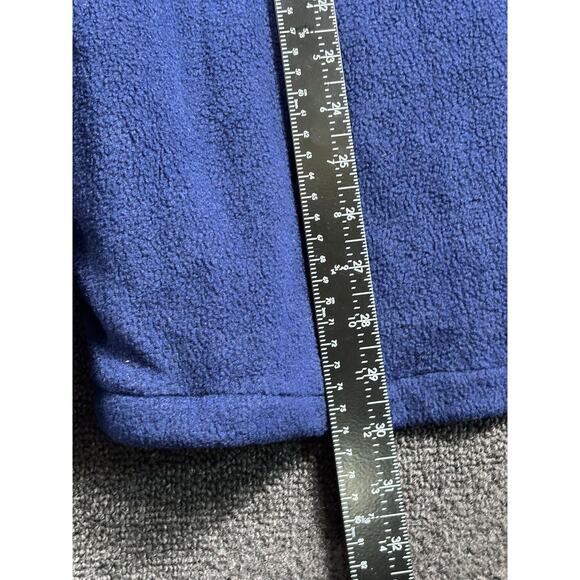 Vintage Northern Lifestyles Jacket Mens Large Blue Boat Nautical Fleece Zip 90s - Picture 7 of 8